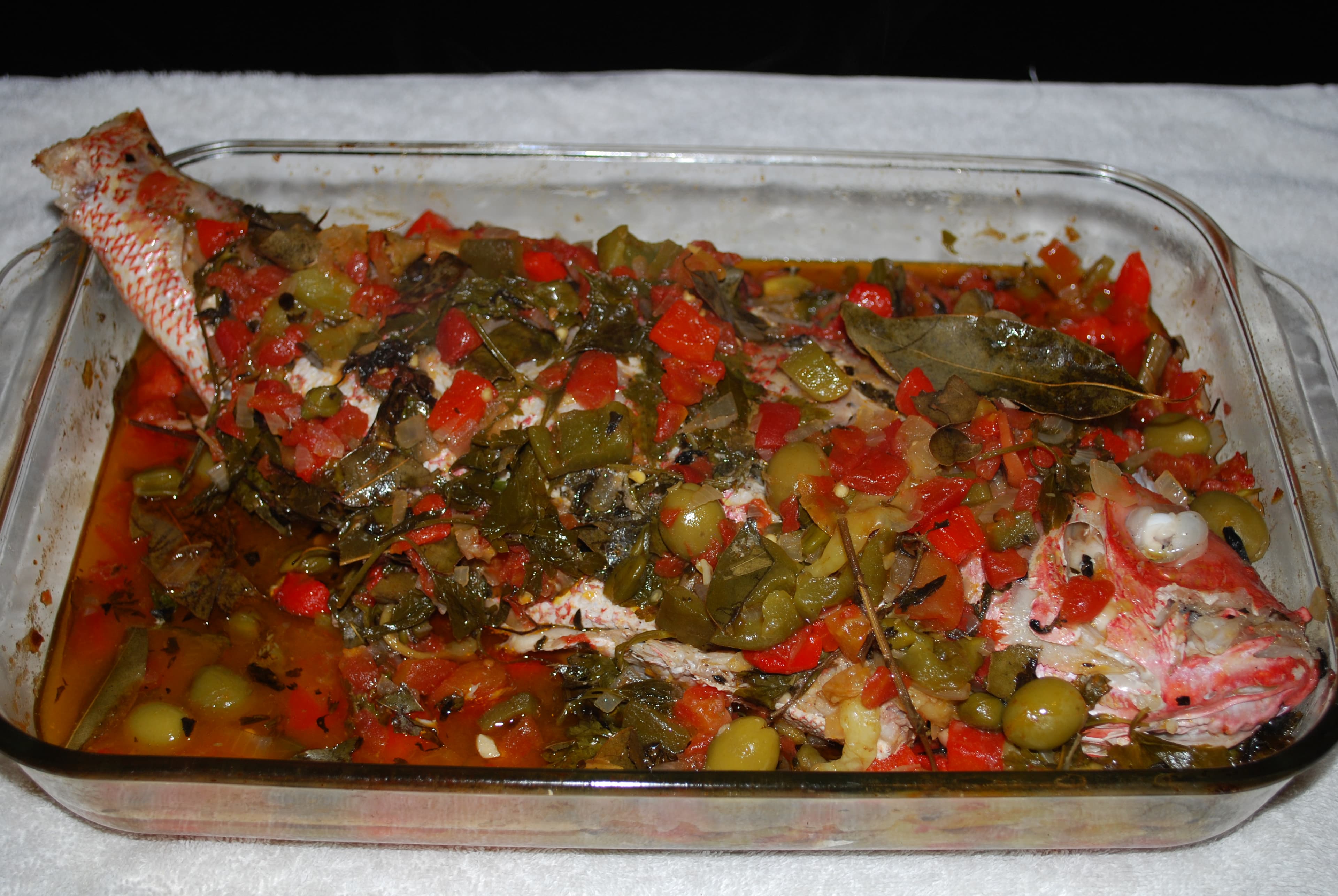 Pescado a la Veracruzana